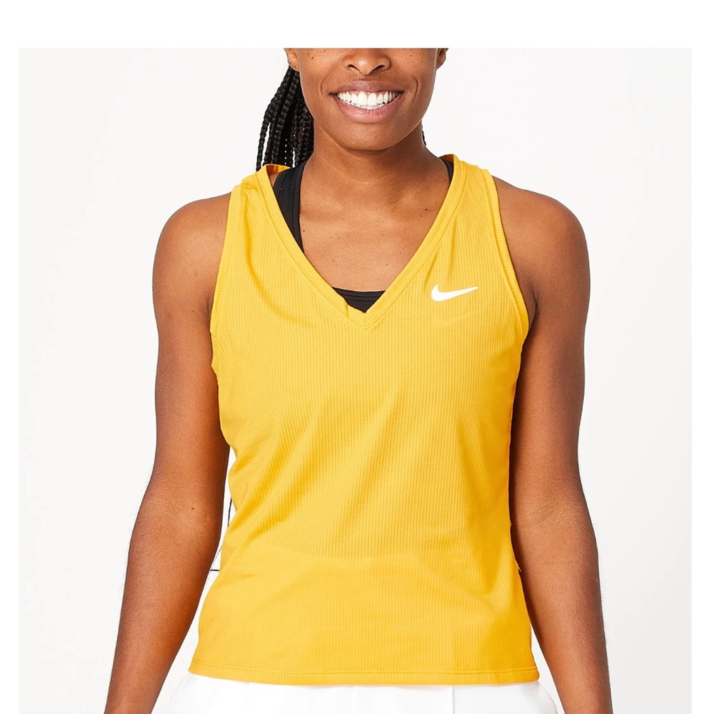 Nike Yellow Tennis  / Pickelball Tank Top